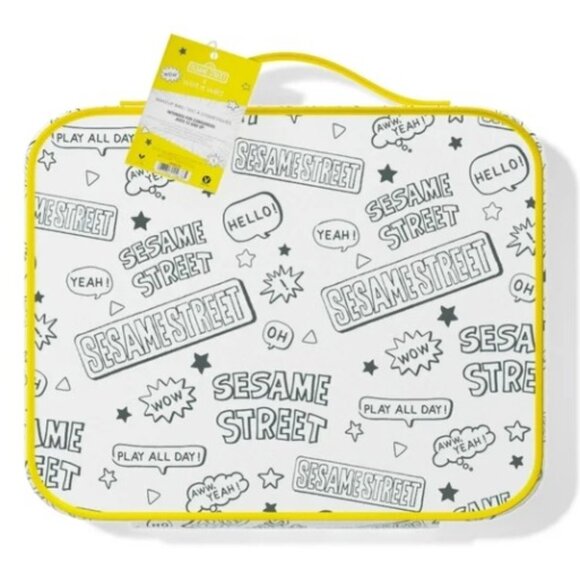 NWT! Wet N Wild LIMITED EDITION Sesame Street Make Up Cosmetic Bag - Picture 3 of 3